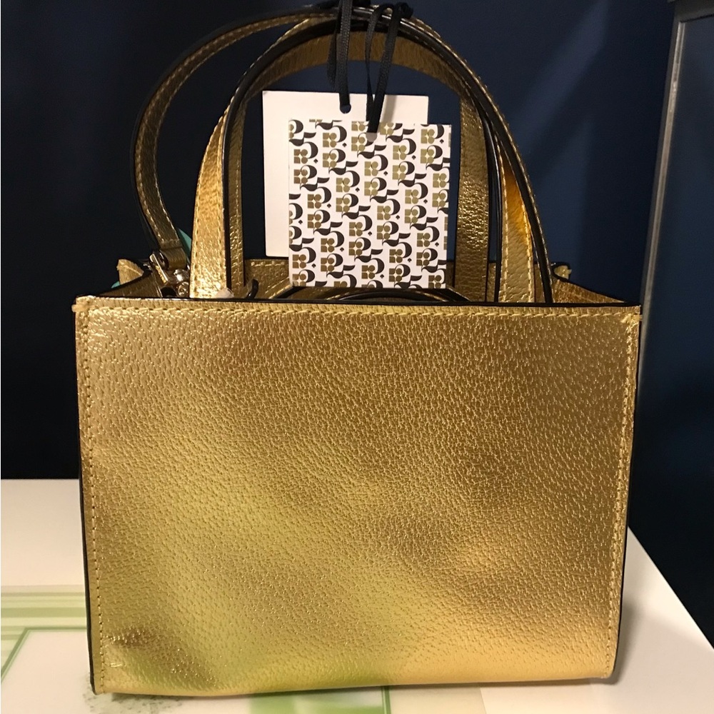 🌴🦩RARE BNWT Kate Spade New York by the Pool Flamingo Sam leather crossbody🦩🌴 - Picture 8 of 16
